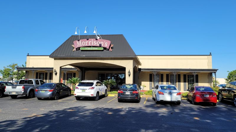 One Last Pass Through The Serving Line Before Leaving