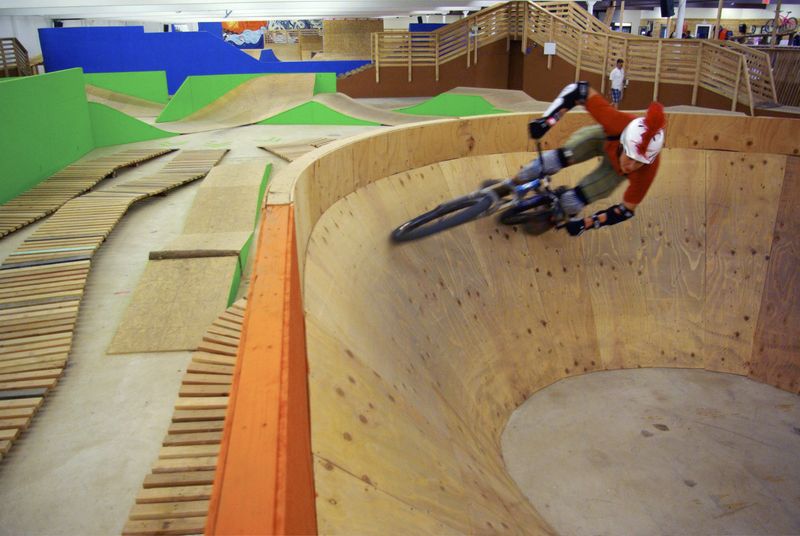 The Indoor MTB Course Layout