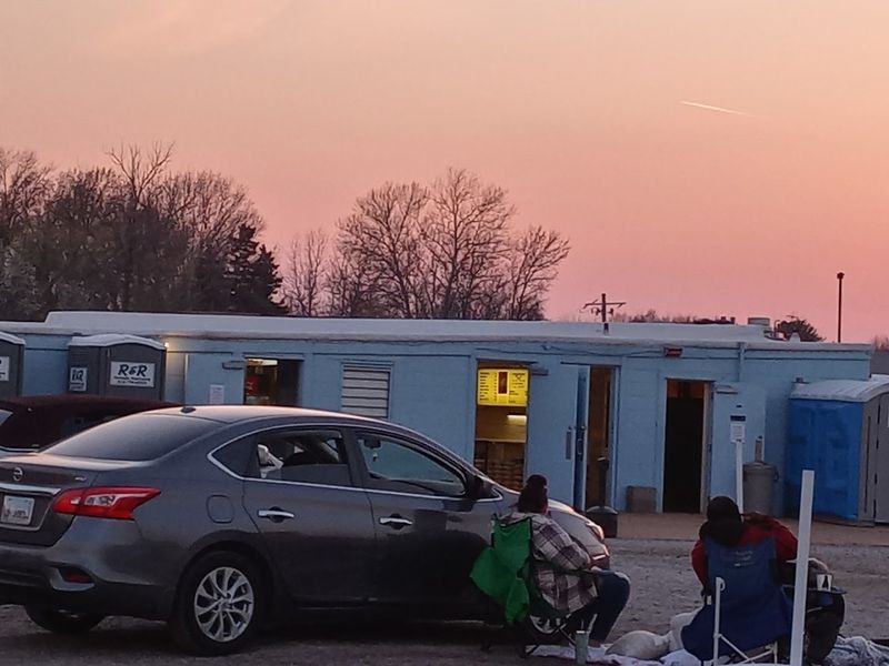 The Humble Blue Concession Stand At The Heart Of It All