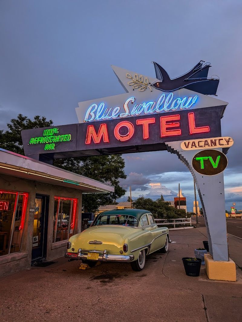 The Iconic Neon Sign That Welcomes Weary Travelers