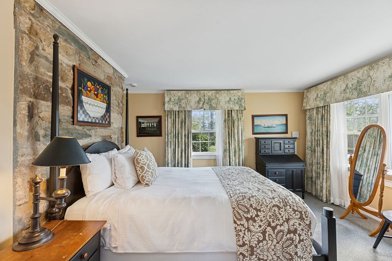 Accommodations Spread Across a Historic Estate Campus