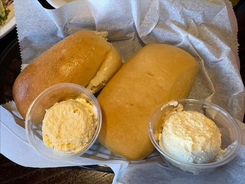 Homemade Rolls and Honey Butter Worth the Trip Alone