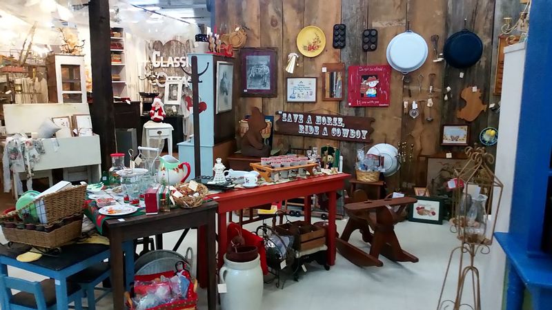 Rows Of Booths And Hidden Treasures Inside