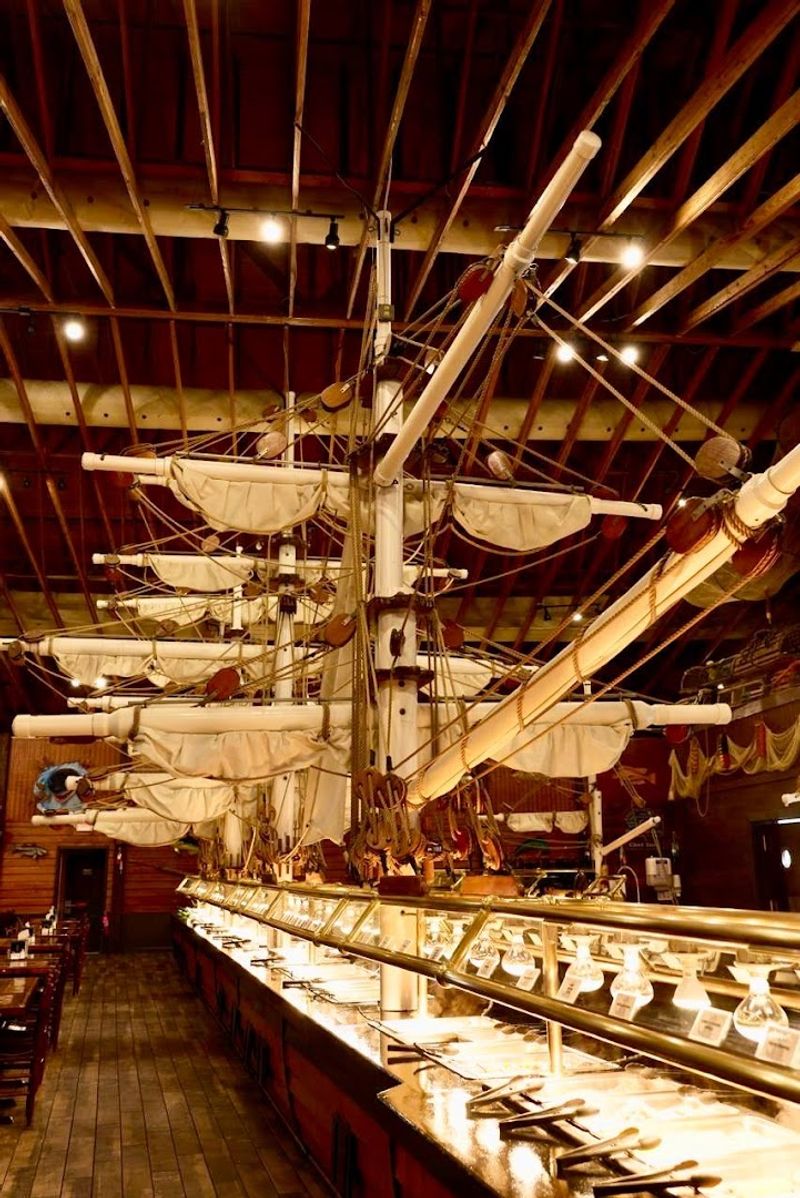 The Ship Buffet Makes The Setting Stand Out