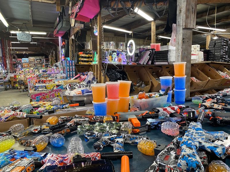 Spacious Aisles Leading Through Five Connected Halls