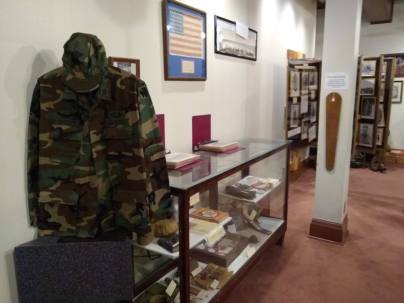 The Military Exhibit Upstairs That Hits Different