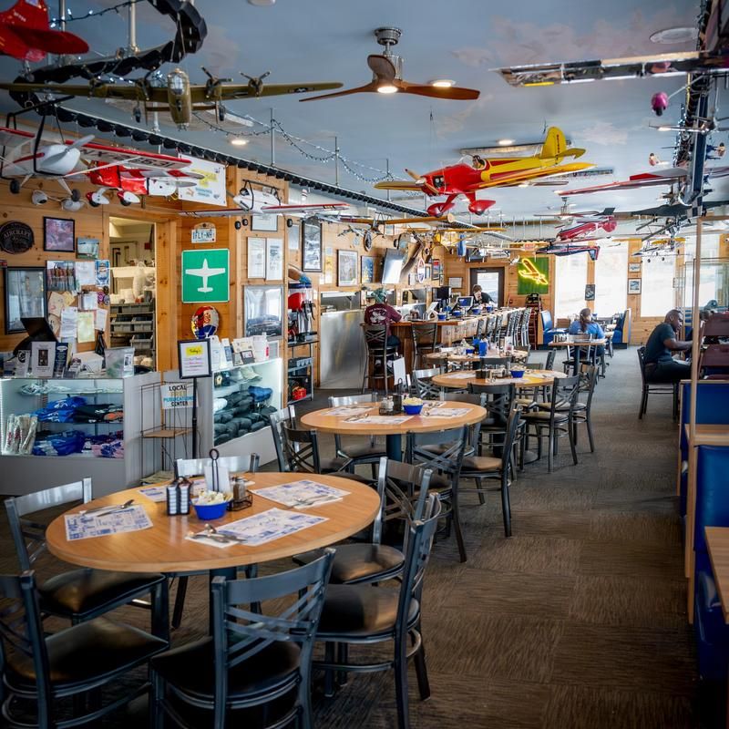 Aviation Decor Adds To The Fun