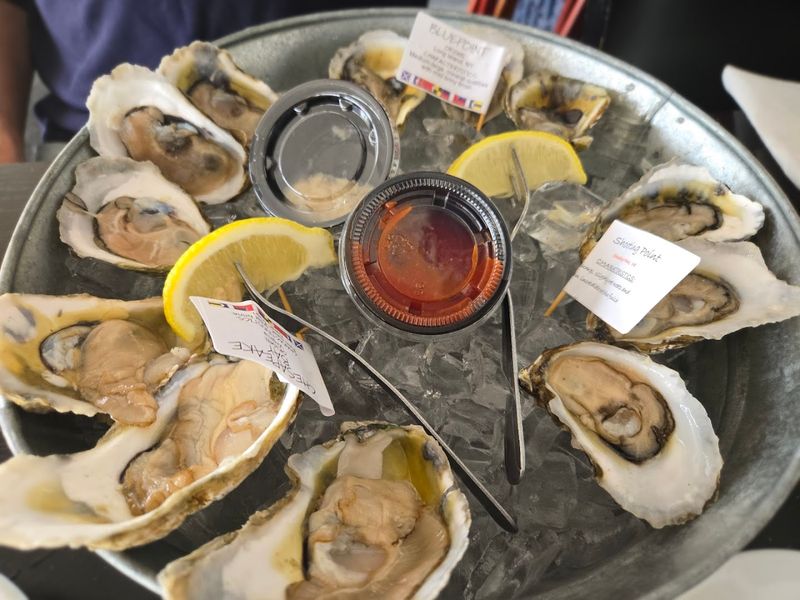 Fresh Oysters On The Half Shell That Taste Like The Ocean Itself