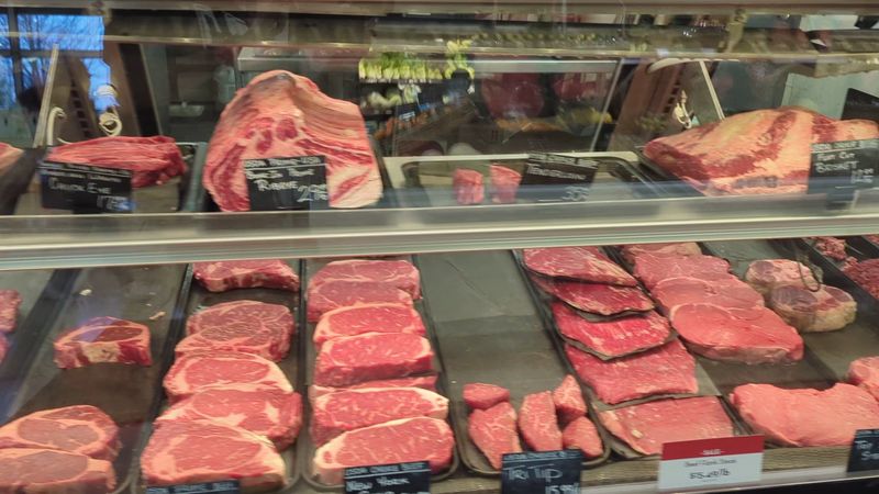 A Meat Section That Looks Like a Showroom