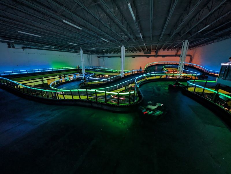 The 3-Story Go-Kart Track: The Star of the Show