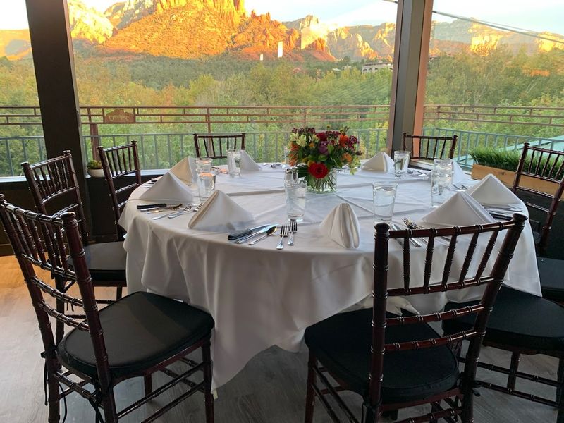 A Breakfast Patio Built For Sedona Scenery