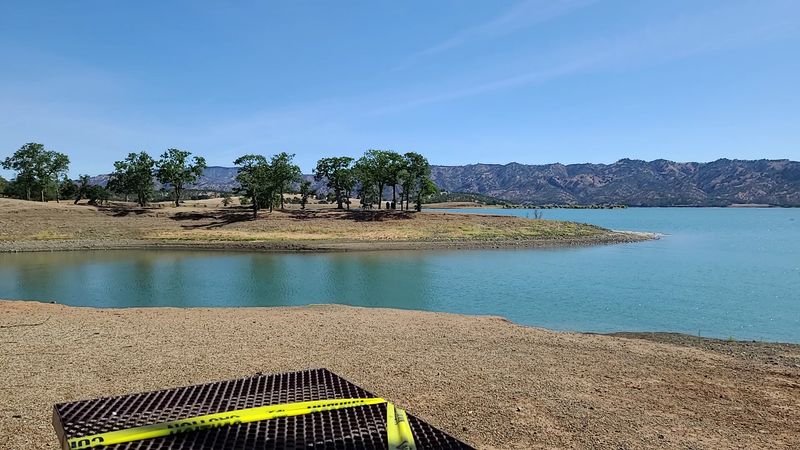Low Water Levels Reveal Old Foundations