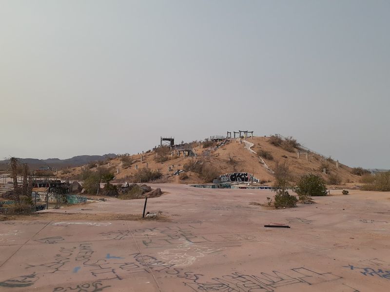 The Quiet Curve Of A Giant Slide