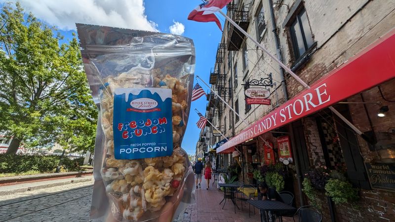 The Neon Sign That Glows Above The Waterfront