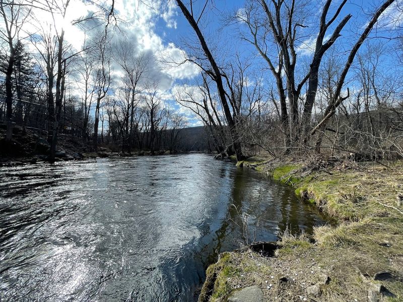 The Ramapo River and Waterfall Along the Trails