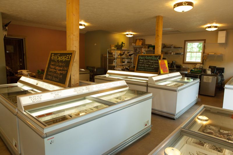 The Farm Store Stocked With Premium Bison Products