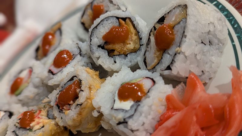 Sushi Made Fresh Right at the Line