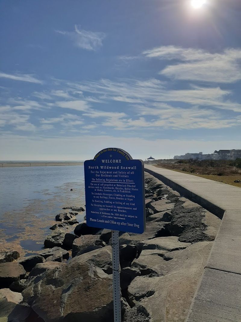 The Seawall and Anglesea Walk Along the Coast