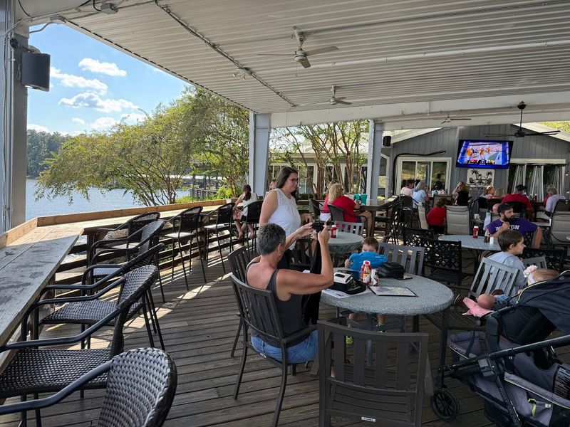 The Outdoor Dining Experience Along The Water
