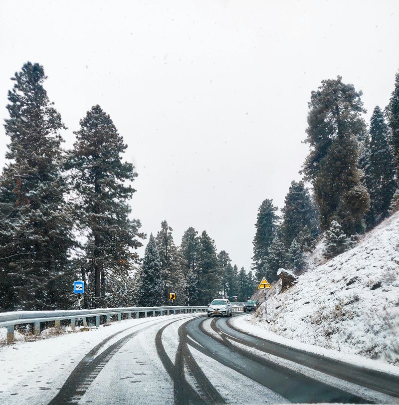Highway Travel Turns Hazardous Across the Passes