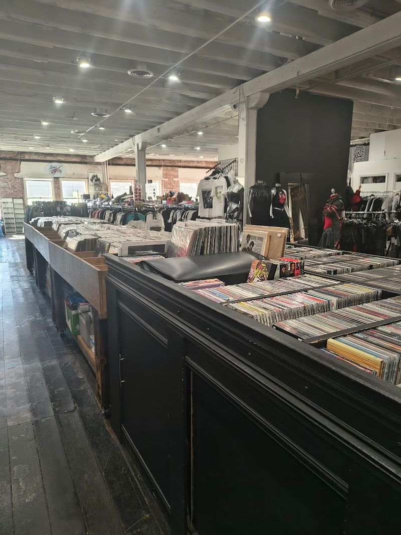 The Secret Entrance Through Vinyl Heaven