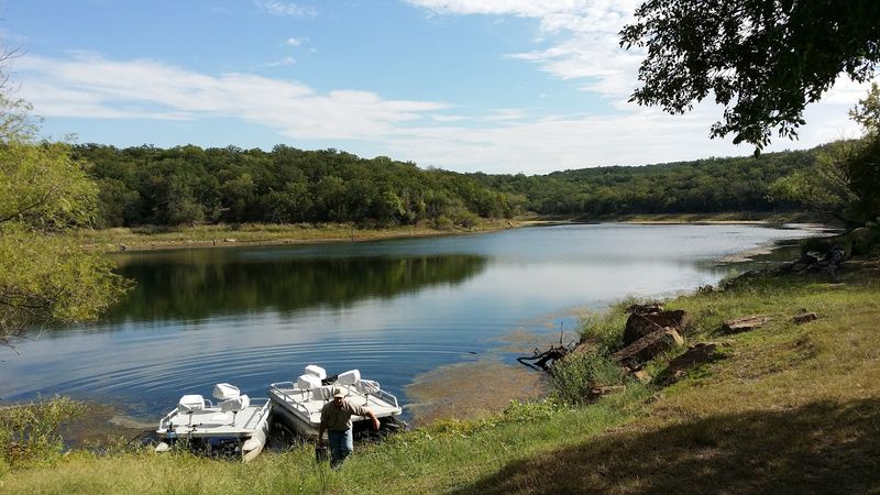 Trophy Bass Fishing on the Property