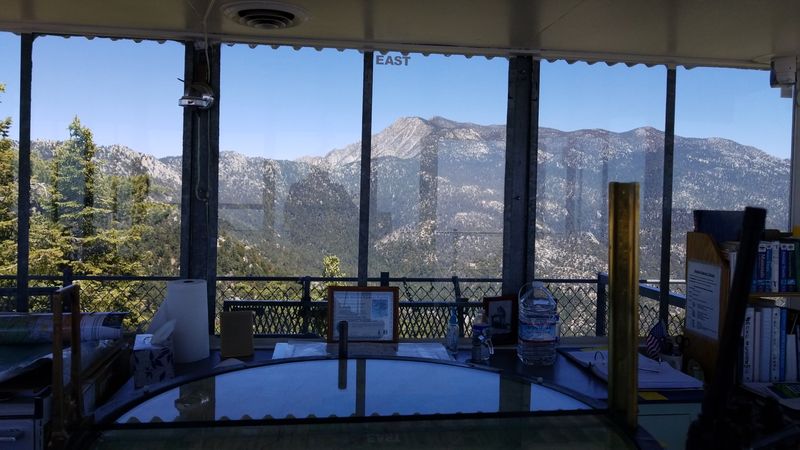 The Original Fire Finder Still Mounted At The Center