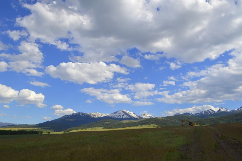 High-Country Meadows Along the Route