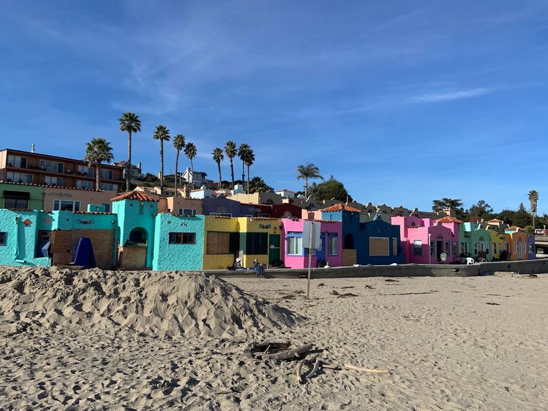 Colorful Beachfront Streets Feel Different In Peak Season