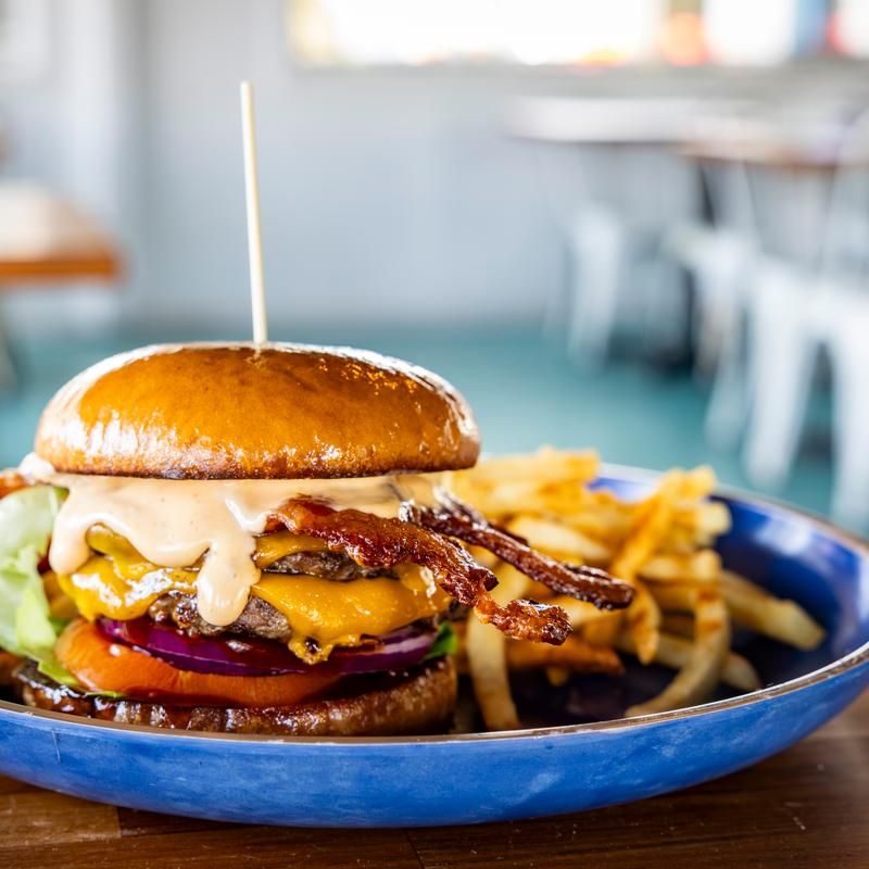 The Famous Double Cheeseburger Arrives With Two Angus Patties