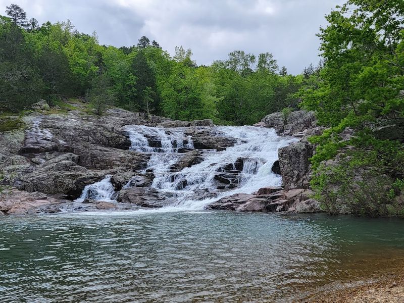 Hiking the Ozark Trail from Rocky Falls