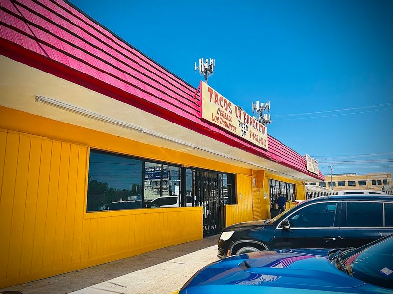 Tacos La Banqueta Puro DF, Texas