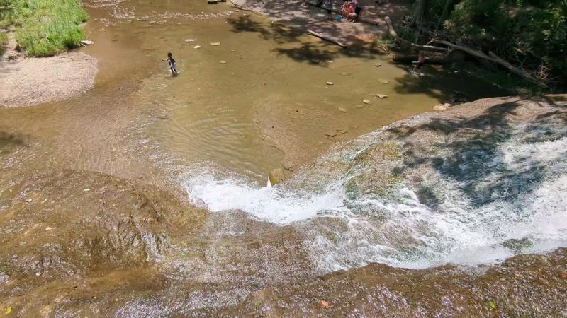 Dipping Your Toes In The Refreshing Pool Below
