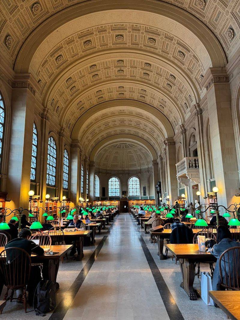 Map-Inspired Décor Beneath The Reading Room