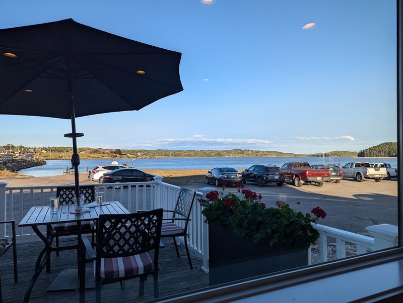 A Cozy Table With A View Of Main Street