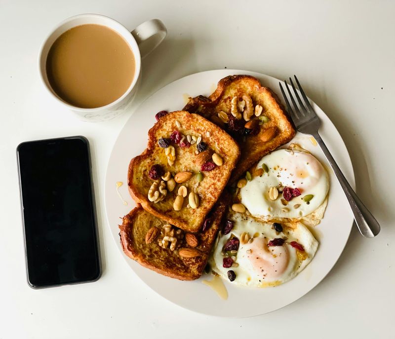 The Hazelnut Challah French Toast: The Star of the Show