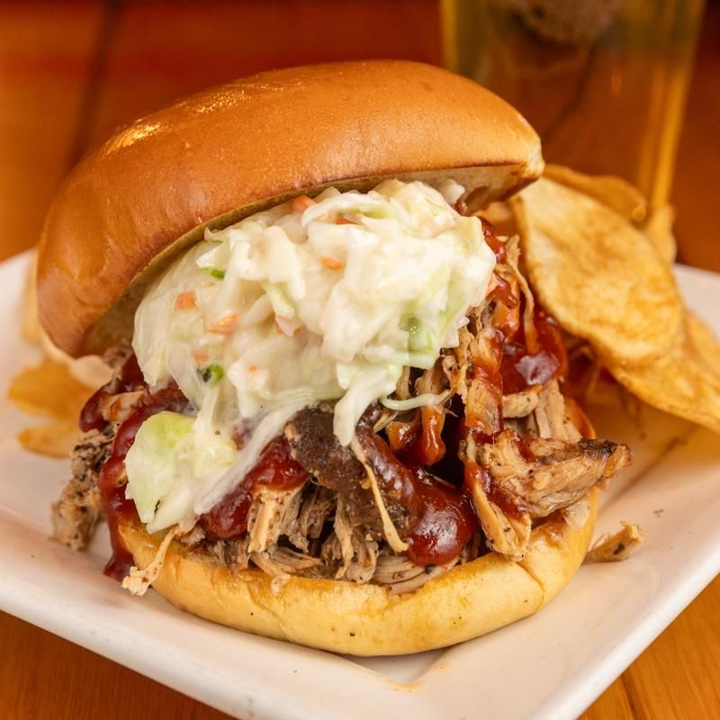 The Pulled Pork Sandwich: The Star of the Show