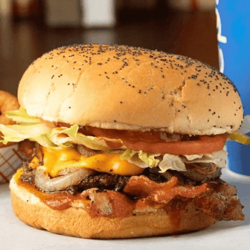 The Burger That Keeps Company With Those Rings