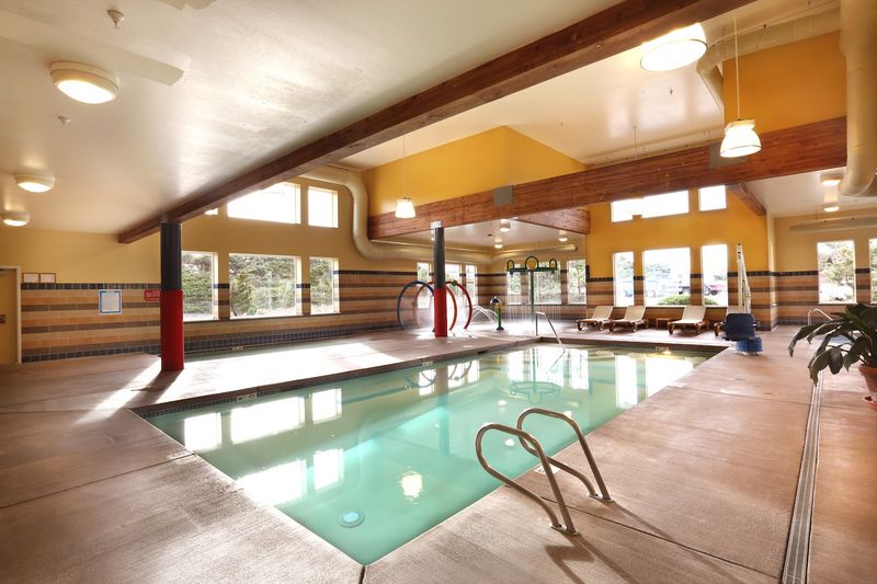 The Heated Indoor Pool Is a Spring Game-Changer