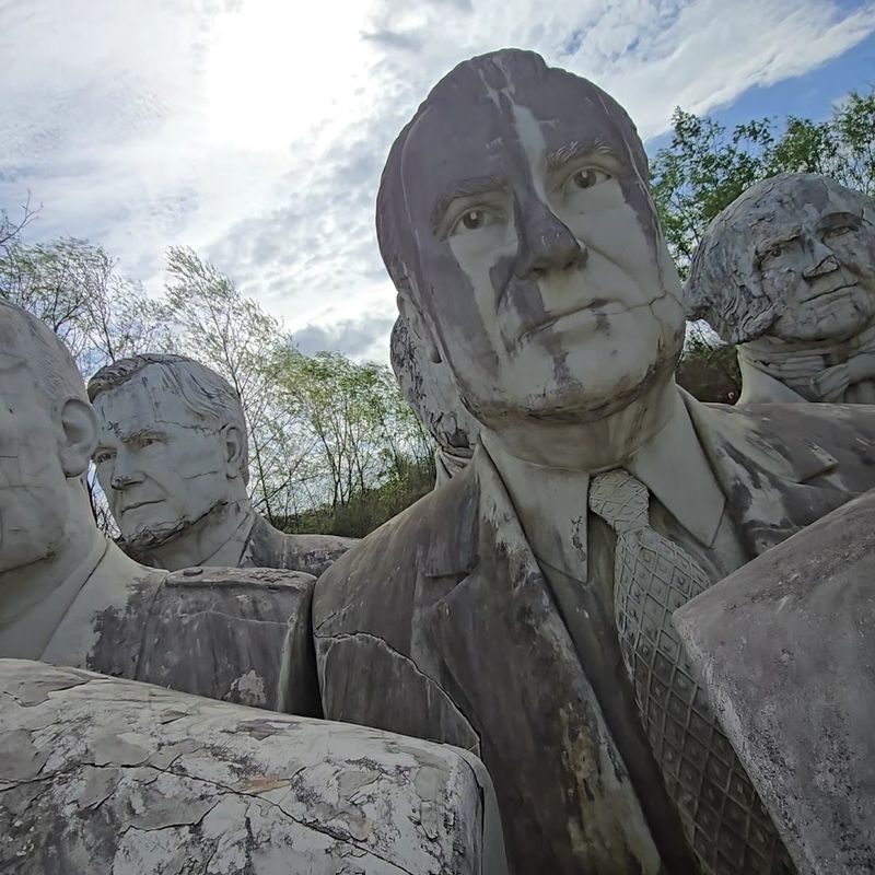 The President Heads, Williamsburg Area