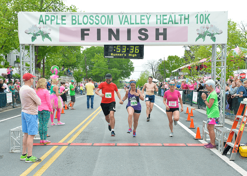 Athletic Events: Run Through the Bloom in Winchester