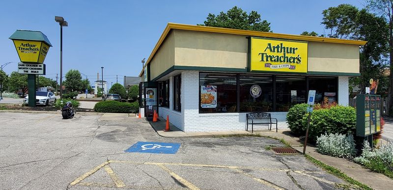 A Simple Exterior With A Small Bench Outside