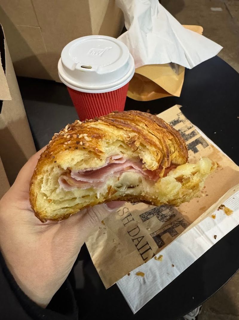Hot Hammy Croissant for the Savory Lover