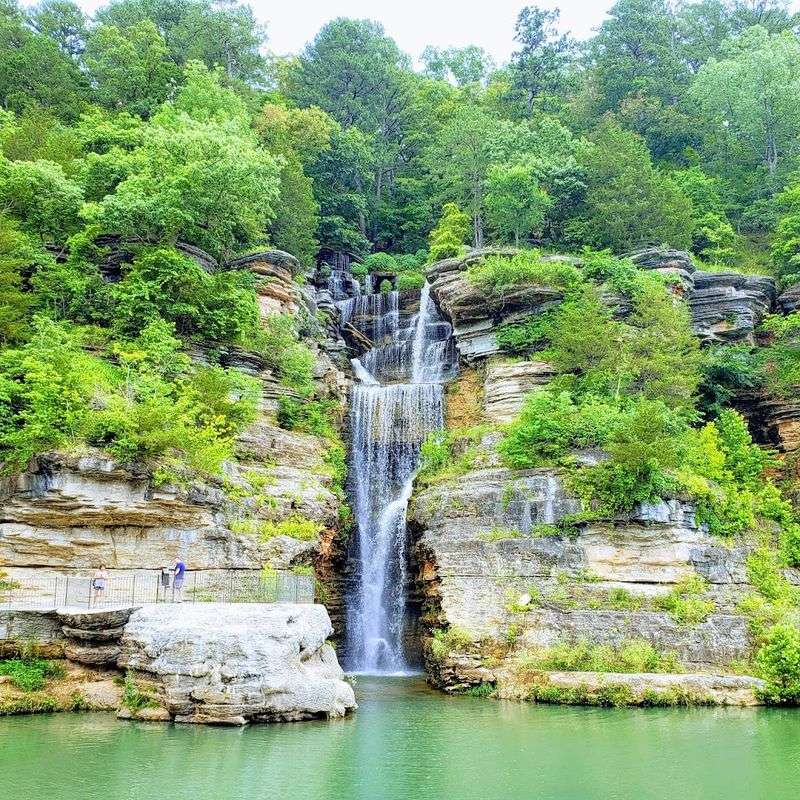 The Waterfalls Along the Trail