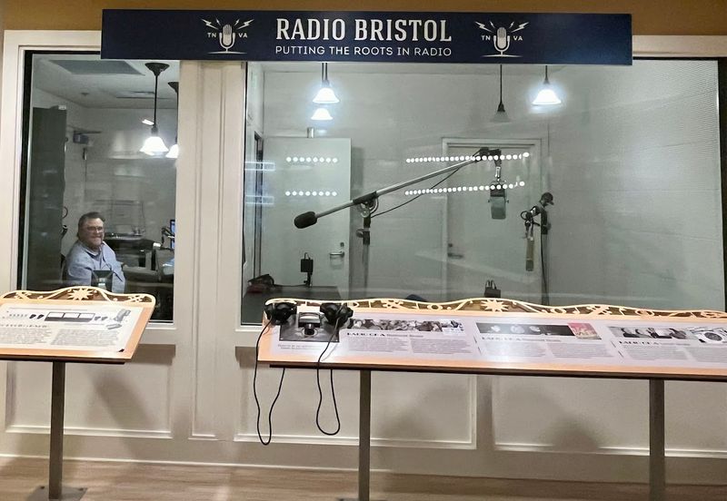 A Live Radio Station Broadcasting From Inside the Museum
