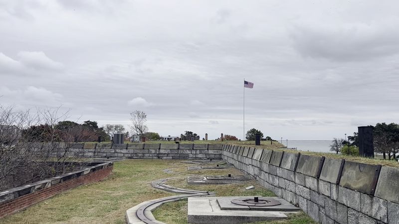 Walking The Ramparts With Chesapeake Bay Views