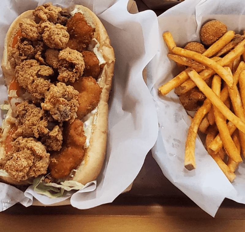 Seafood Po'Boys Worth Crossing the Island For