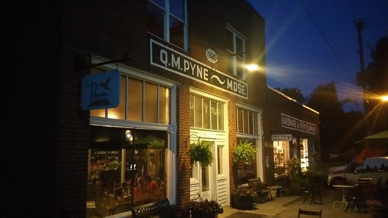 The Cliffs Across the River Set the Scene