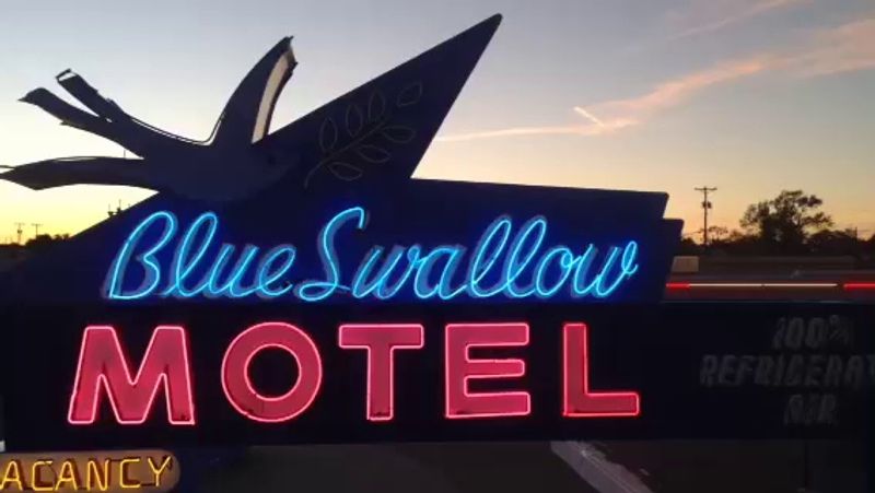 The Soft Flicker Of A Neon Reflection In Your Window