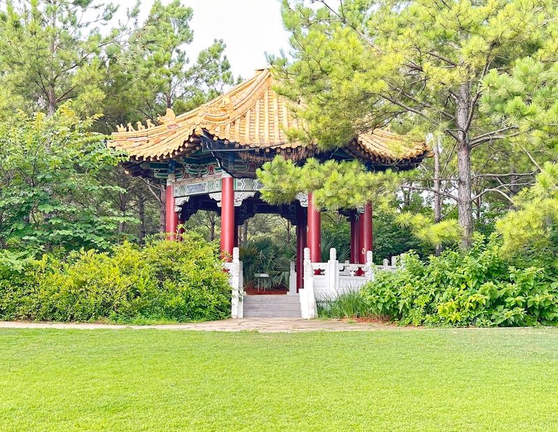 The Pine Hill Walk and Relocated Chinese Pavilion